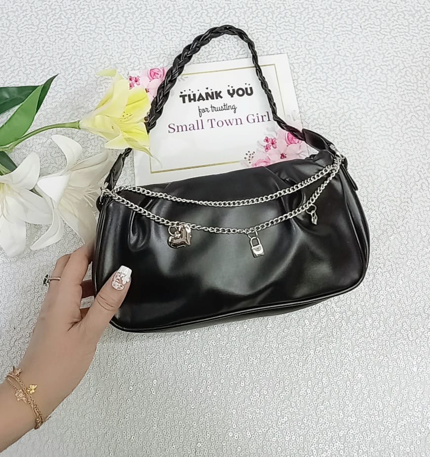 Hanging Metal Jewelry Tassel Bag (B115)